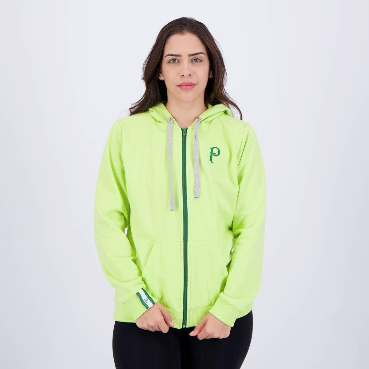 Jaqueta Palmeiras Moletom Score Feminina Verde Netshoes