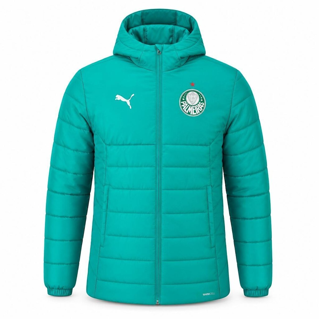 Jaqueta Palmeiras Puma Parca Training Hooded - Masculino