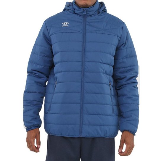 Jaqueta Parka Umbro TWR Taped Masculina - Marinho Menor preço em Jaqueta Parka Umbro TWR Taped Masculina - Marinho