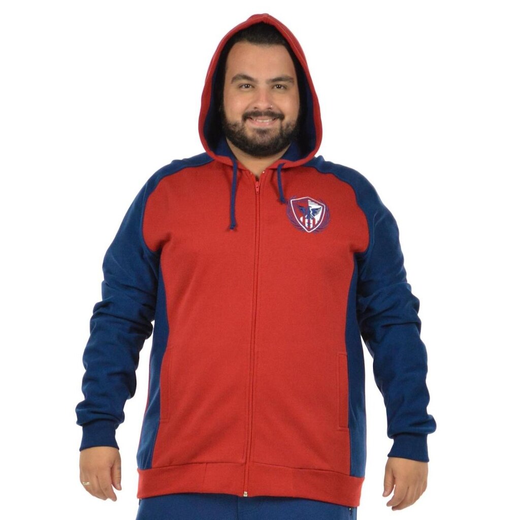 Jaqueta plus size podium fenomenal Vermelho 54