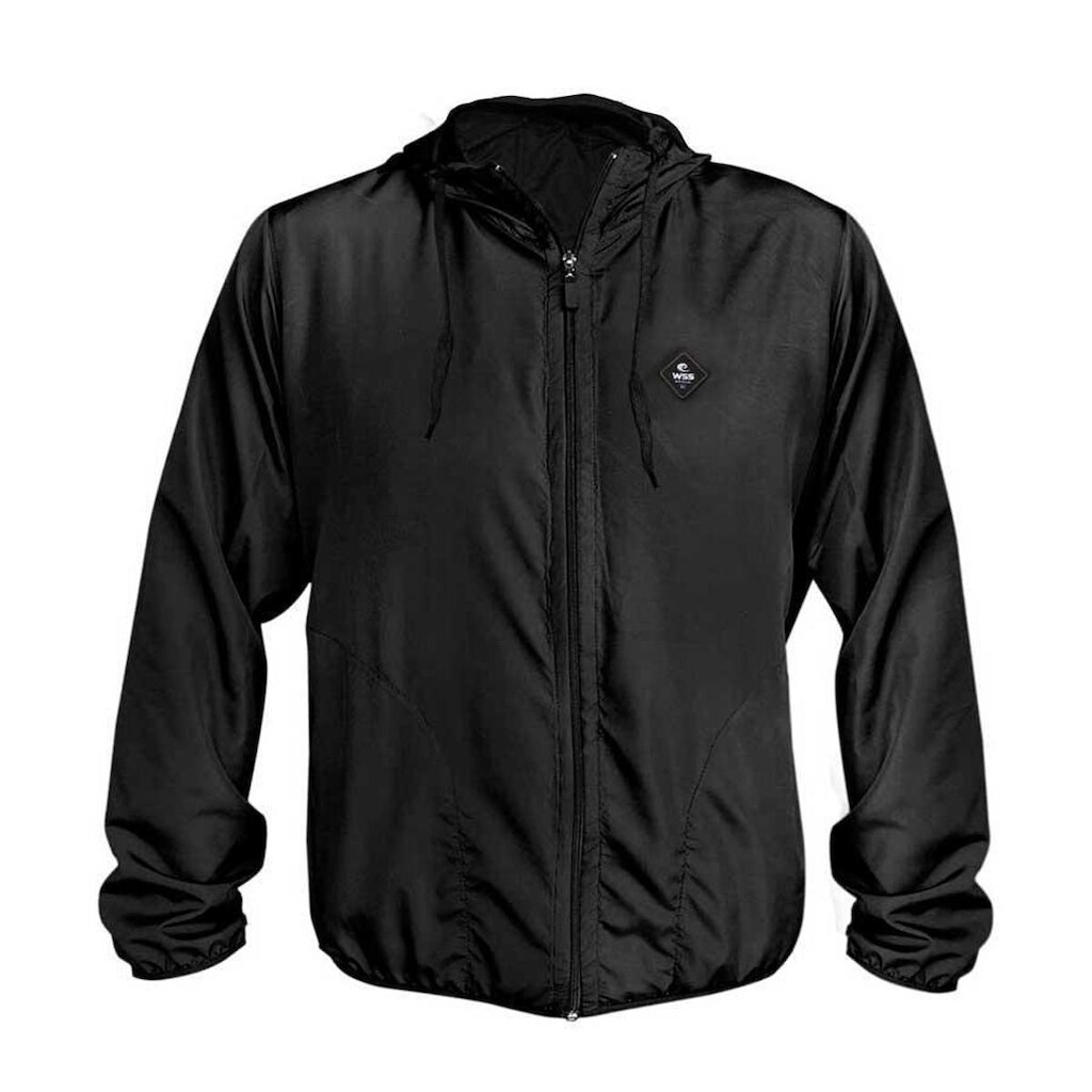 Jaqueta Plus Size Windbreaker Masculino WSS Diamond C/ Capuz