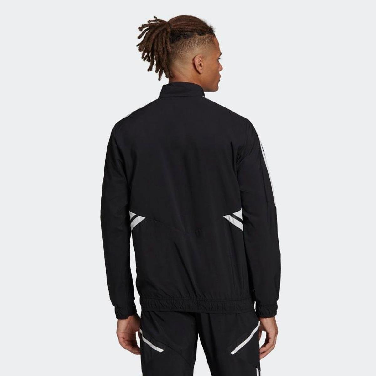 Jaqueta Pré-Jogo Condivo 22 - adidas H21276 - Preto | Netshoes