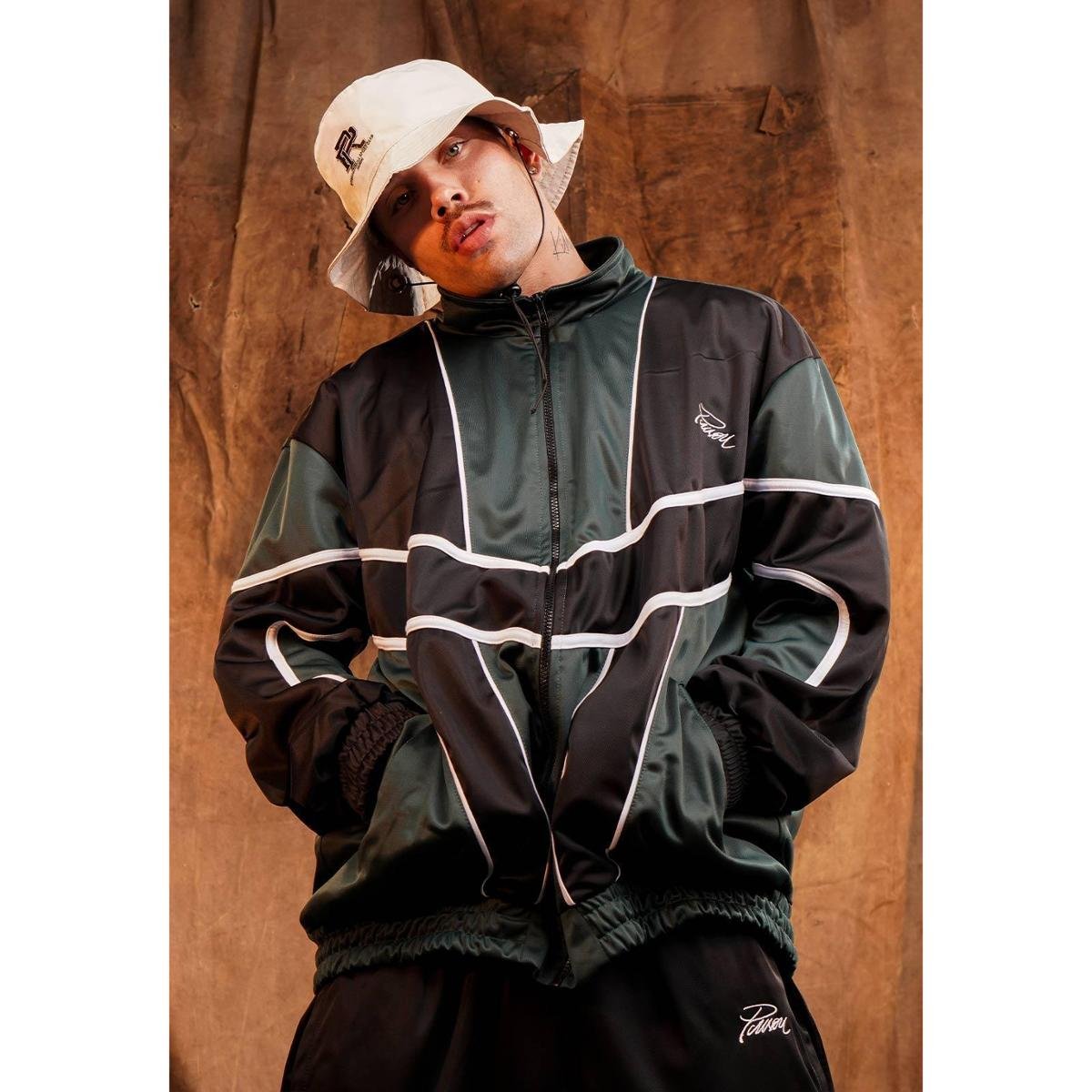 Jaqueta Premium Prison Recorte Signature Green