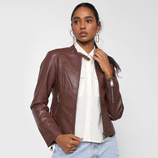 Jaqueta Facinelli Jaquetas Biker Feminina Jaqueta Facinelli By