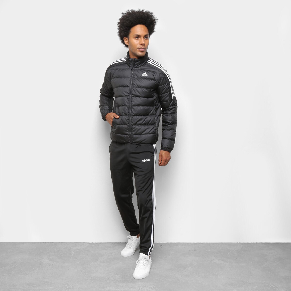 jaqueta puffer adidas