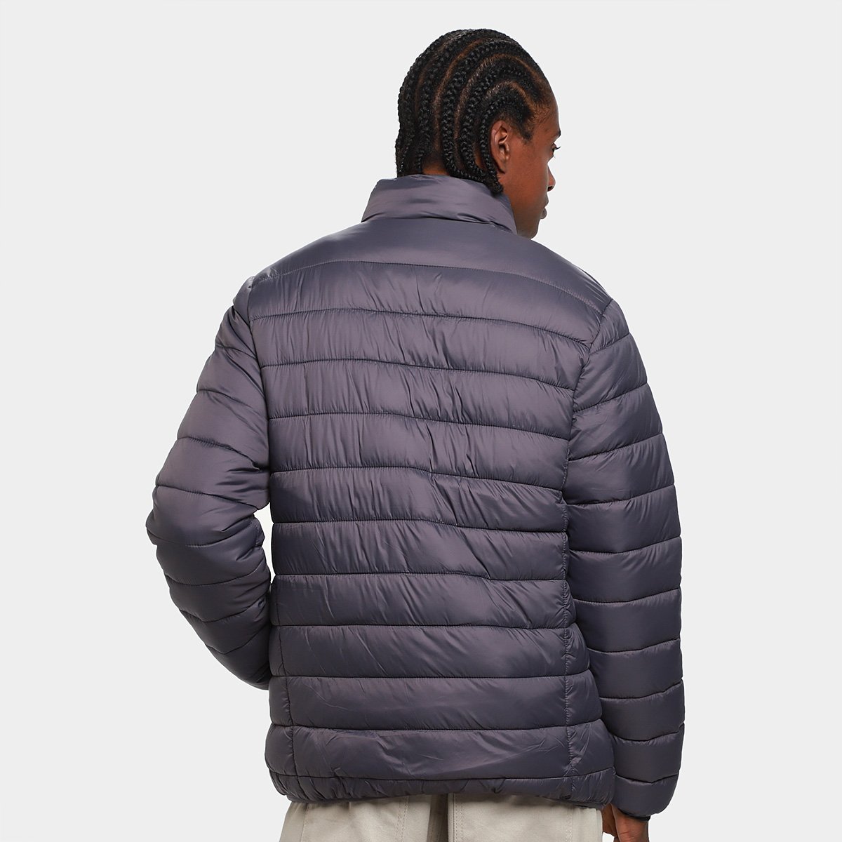 Jaqueta Puffer Broken Rules Gola Alta Masculina - 1