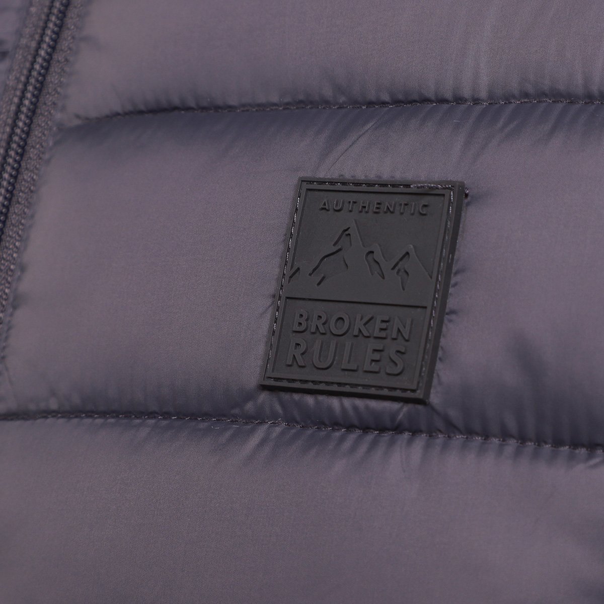 Jaqueta Puffer Broken Rules Gola Alta Masculina - 3