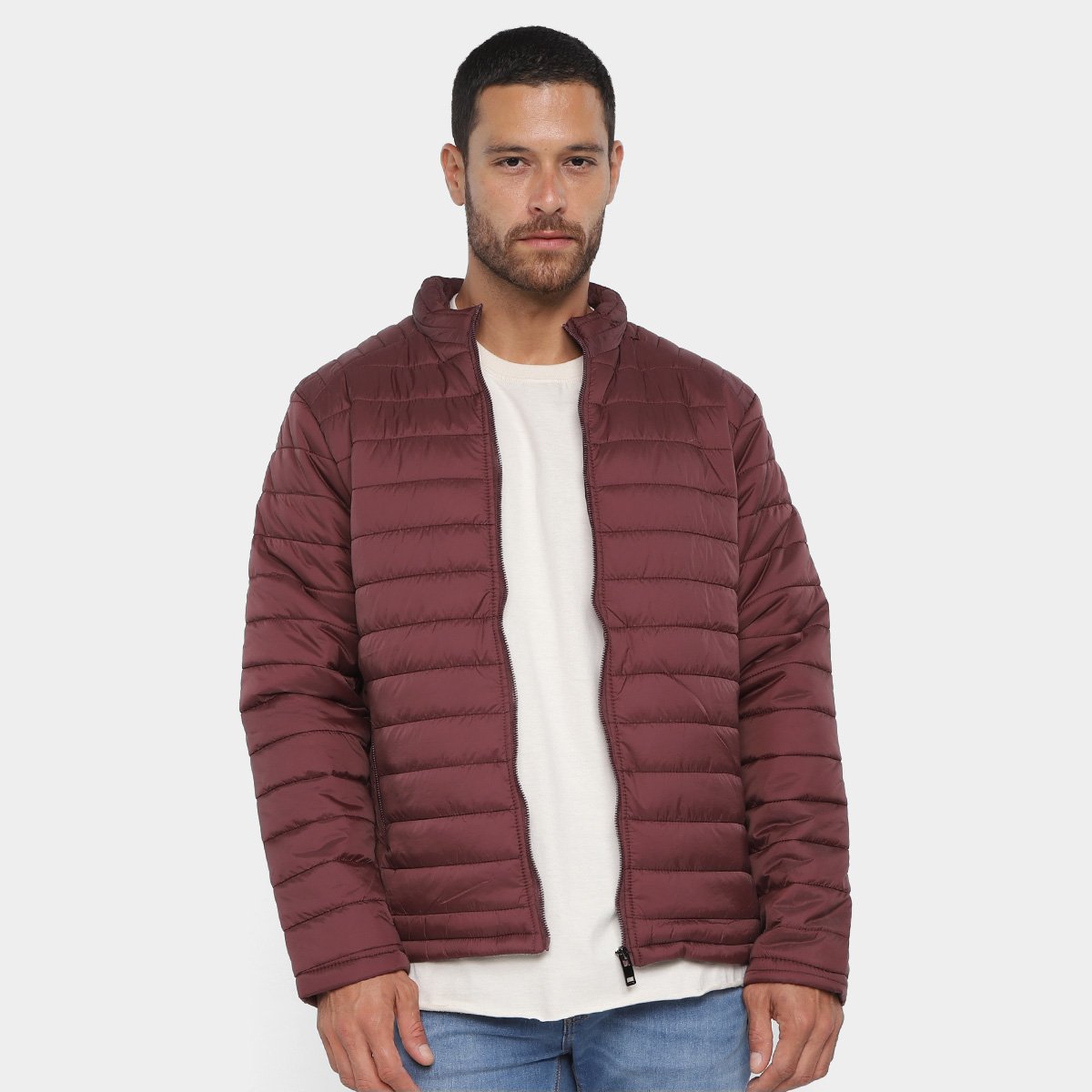 Jaqueta Puffer Broken Rules Nylon Masculina Menor preço em Jaqueta Puffer Broken Rules Nylon Masculina