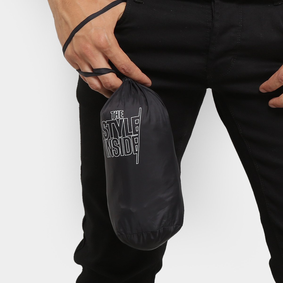 jaqueta puffer burn matelassê packable masculina