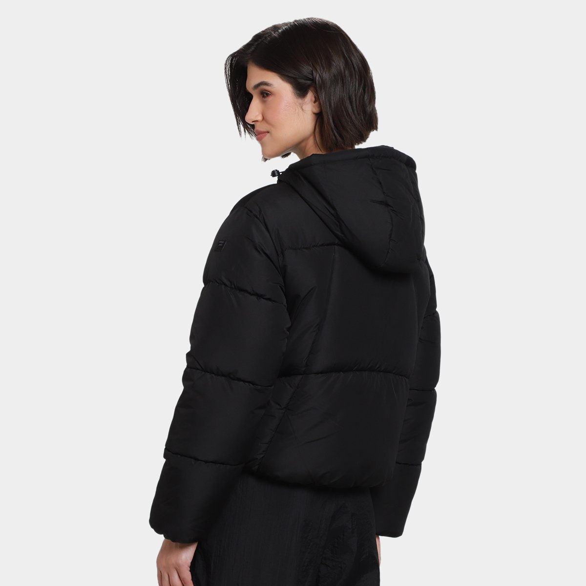 Jaqueta Puffer Fila Letter Feminina - 1