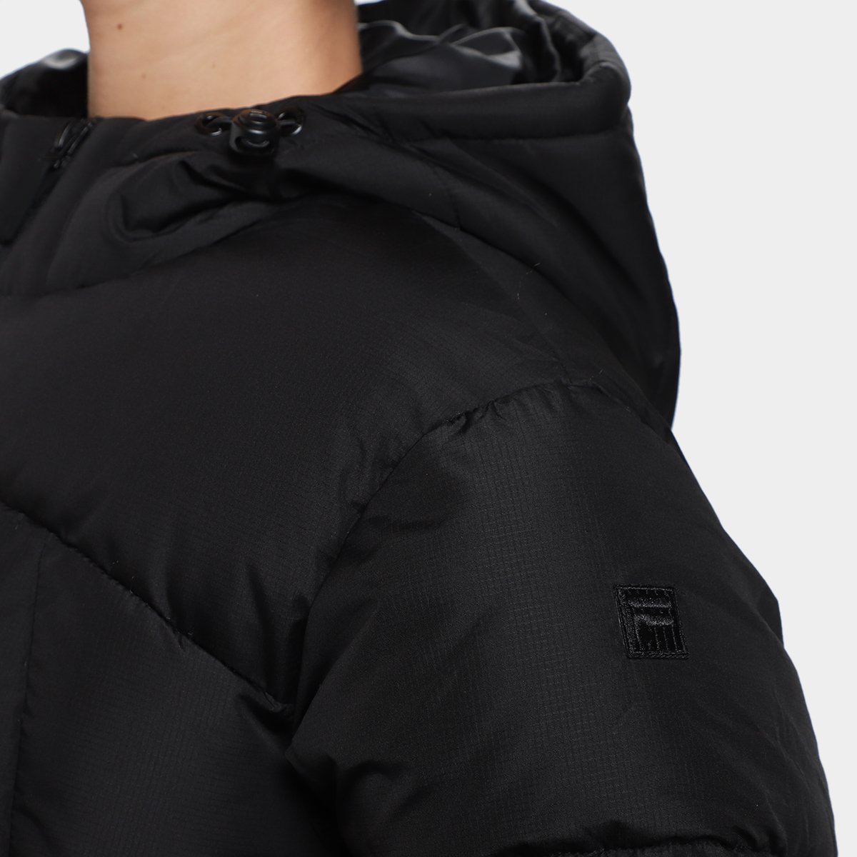 Jaqueta Puffer Fila Letter Feminina - 2