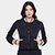 Jaqueta Puffer Fila UC Feminina - Preto+Off White