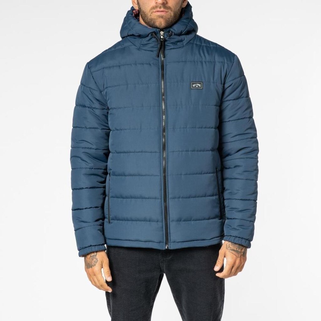 JAQUETA PUFFER FLANNEL - MARINHO - P