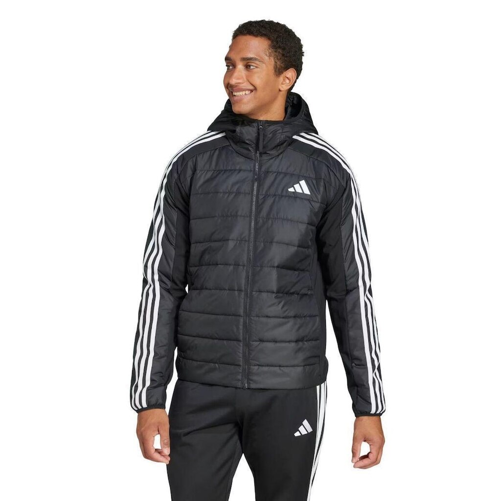 JAQUETA PUFFER JJ1201 - PRETO/BRANCO 2GG