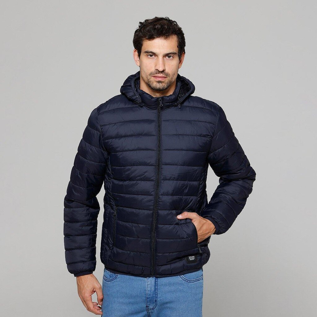 Jaqueta Puffer Masculina Confort VLCS Preta