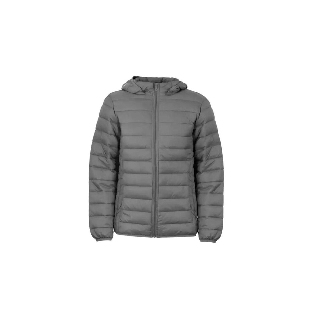 Jaqueta Puffer Menzo Cinza Tam. GG