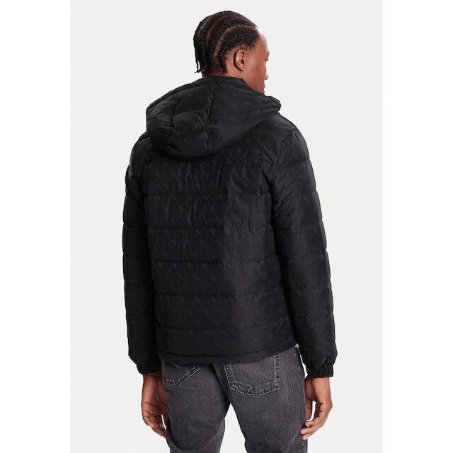 Jaqueta Puffer Monograma Preto