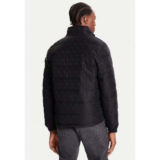 Jaqueta Puffer Monograma Preto