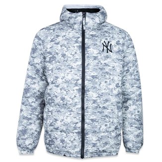 Jaqueta Puffer New York Yankees Core Digital Camo Masculino