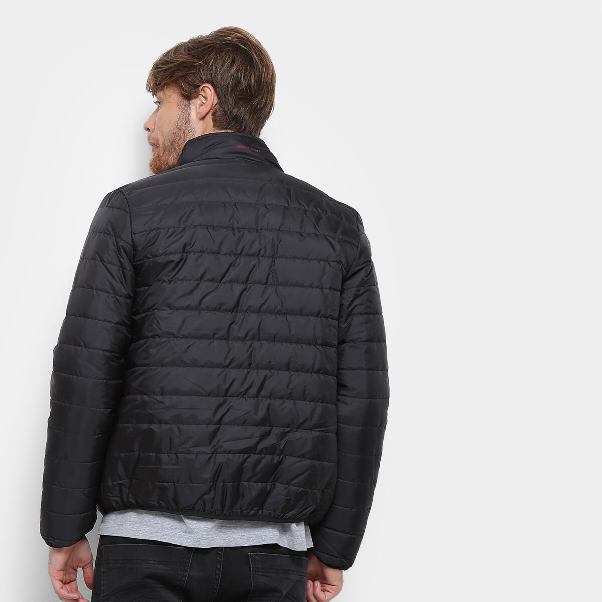 jaqueta puffer ninety eight nylon masculina
