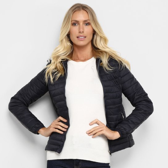 Jaqueta Puffer SeV Manga Longa Masculina - Marinho Menor preço em Jaqueta Puffer SeV Manga Longa Masculina - Marinho