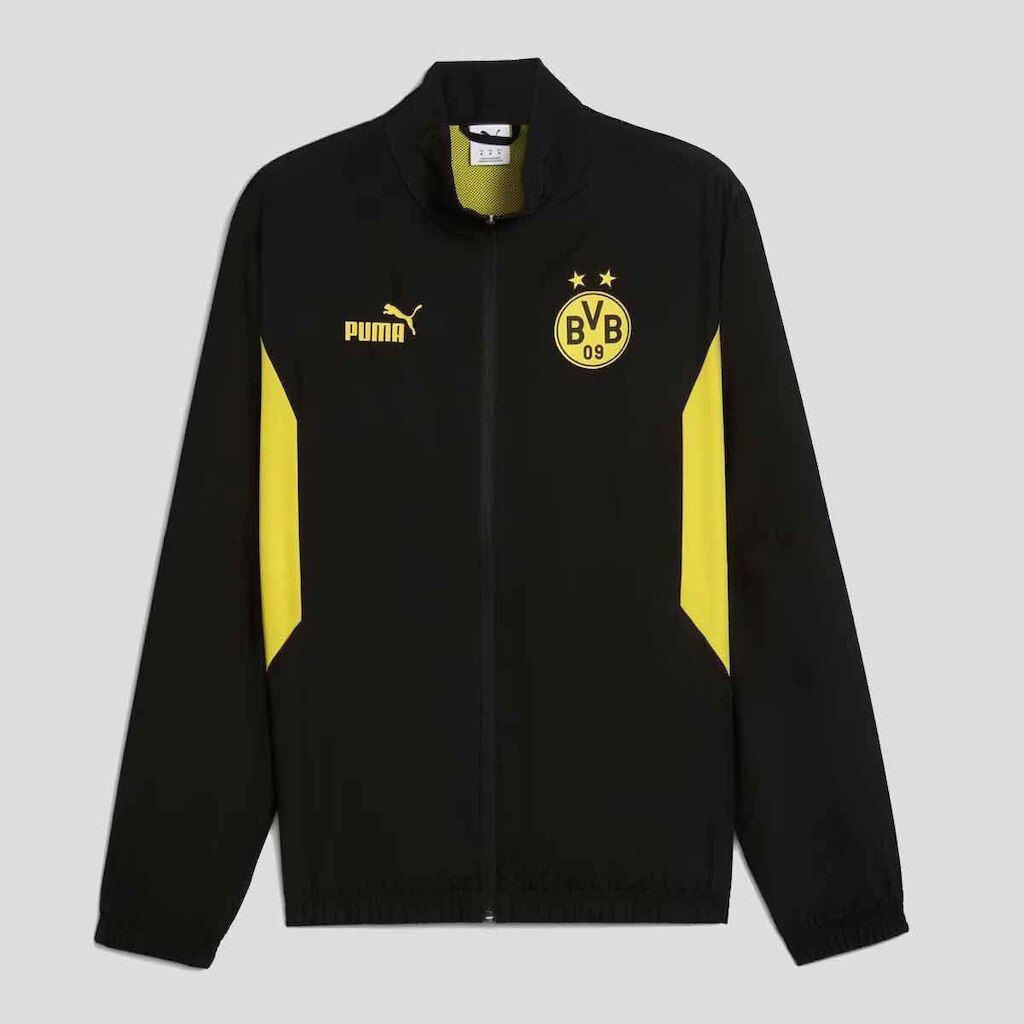 Jaqueta Puma Borussia Dortmund Ftblarchive 2025 Preta