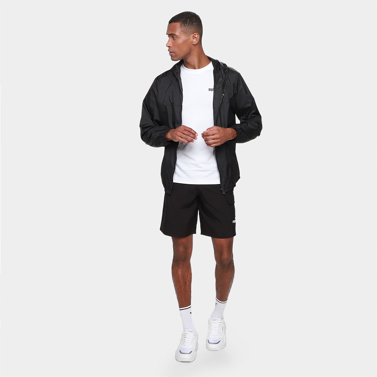 Jaqueta Puma Ess Regular Windbreaker Masculina - 5