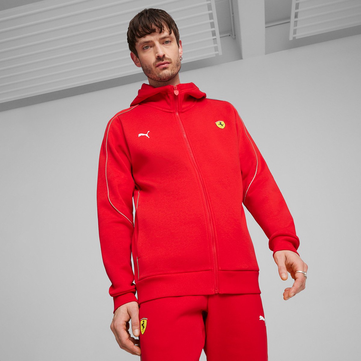 Jaqueta Puma Ferrari Team Jaqueta Ferrari 2019 Blusa Jaqueta