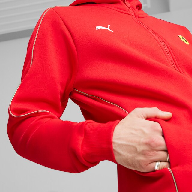 Jaqueta Puma Ferrari Race Sweat c/ Capuz Masculina