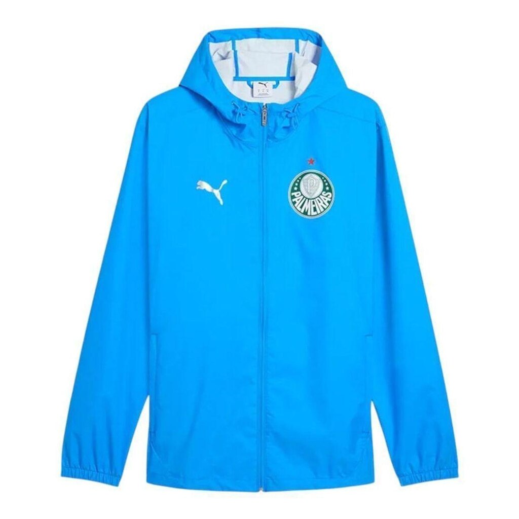 Jaqueta Puma Palmeiras All-Weather Training 2025 Masculina - Azul G