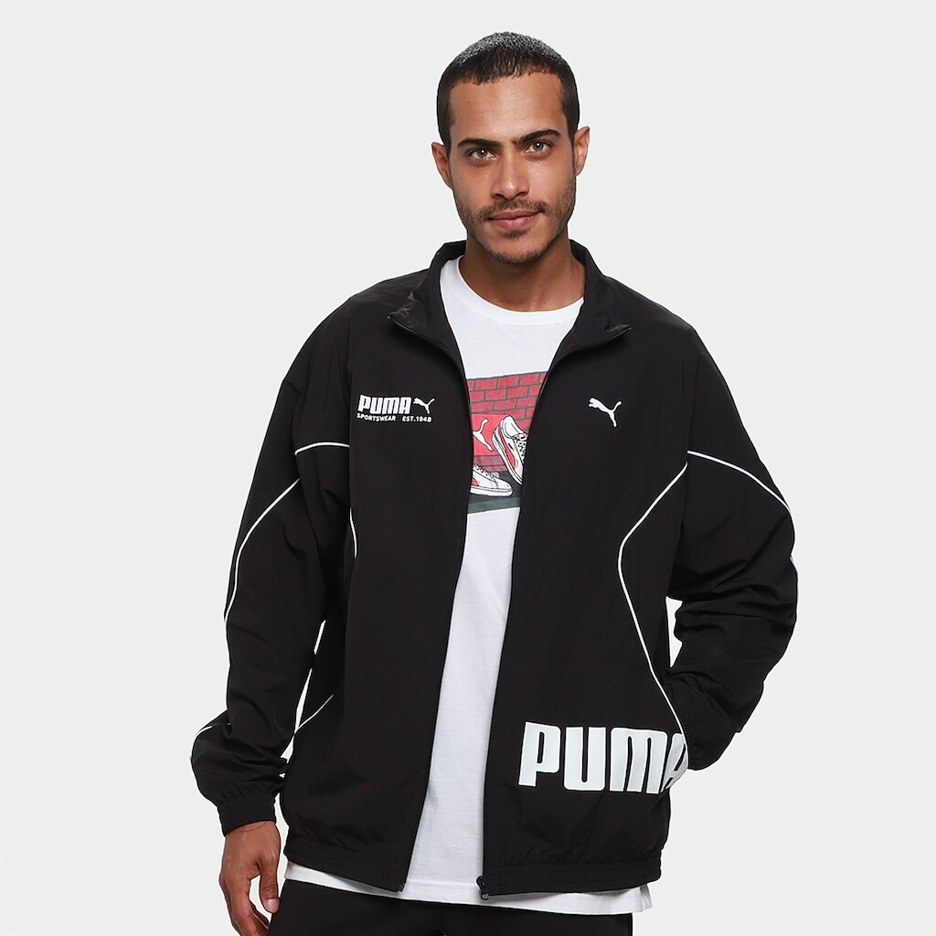 Jaqueta Puma Sport Relaxed Track Masculina