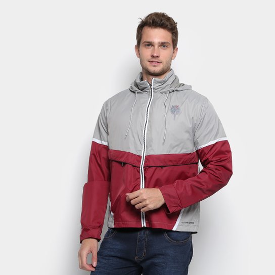 Jaqueta Quebra Vento Corvette Spoller Masculina - Vinho