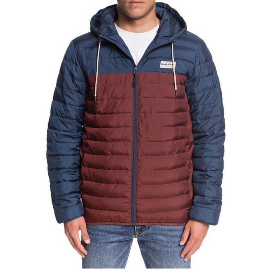 Jaqueta Quiksilver Scaly Block Masculina - Vinho+Azul é ruim? Jaqueta Quiksilver Scaly Block Masculina - Vinho+Azul é boa?
