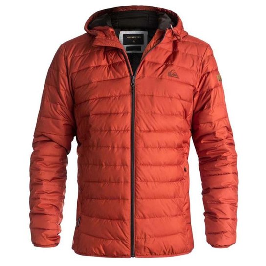 Jaqueta Quiksilver Scaly Masculina - Vermelho Menor preço em Jaqueta Quiksilver Scaly Masculina - Vermelho