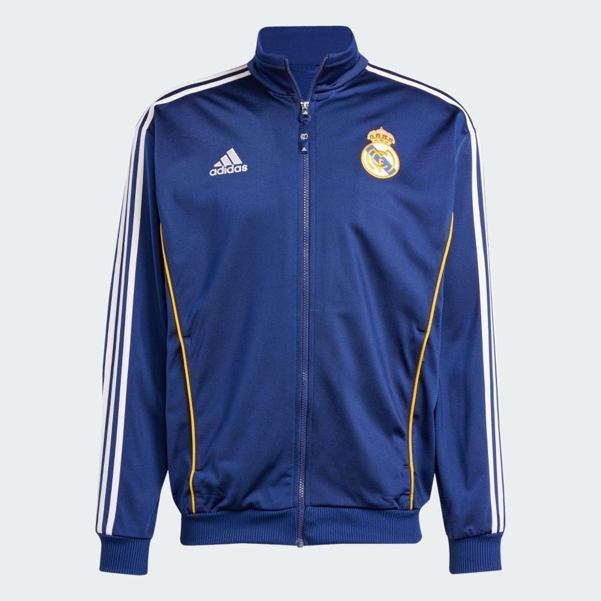 Adidas Masculina Casacos Real Madrid Casaco De Fato De Treino