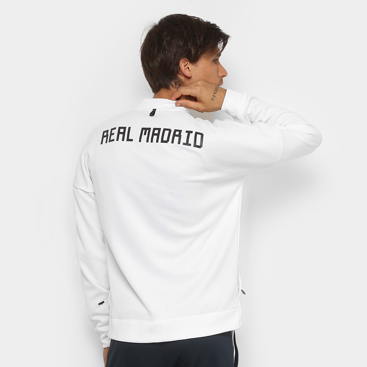 jaqueta real madrid netshoes