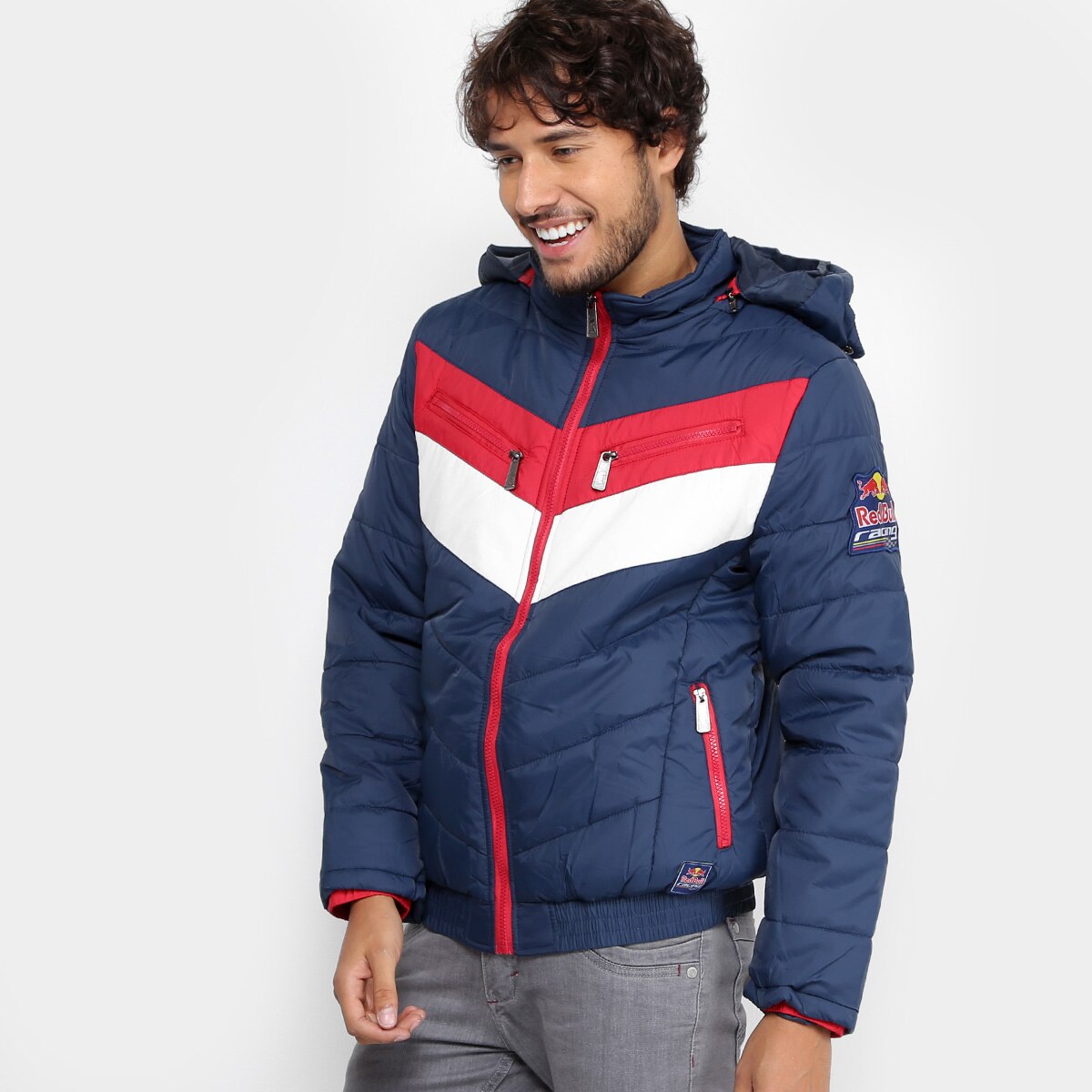 jaqueta red bull netshoes