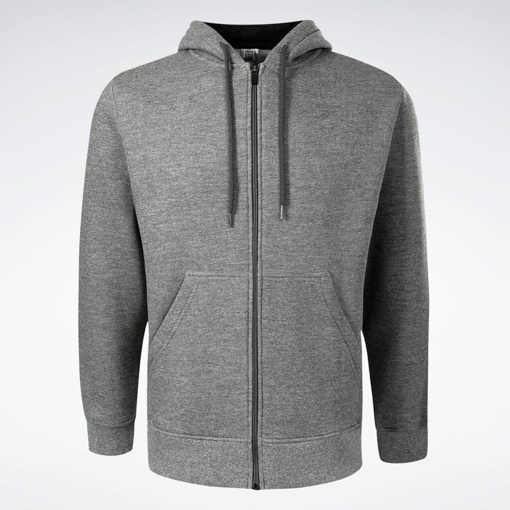 Jaqueta Reebok CL Logo com Capuz Masculina