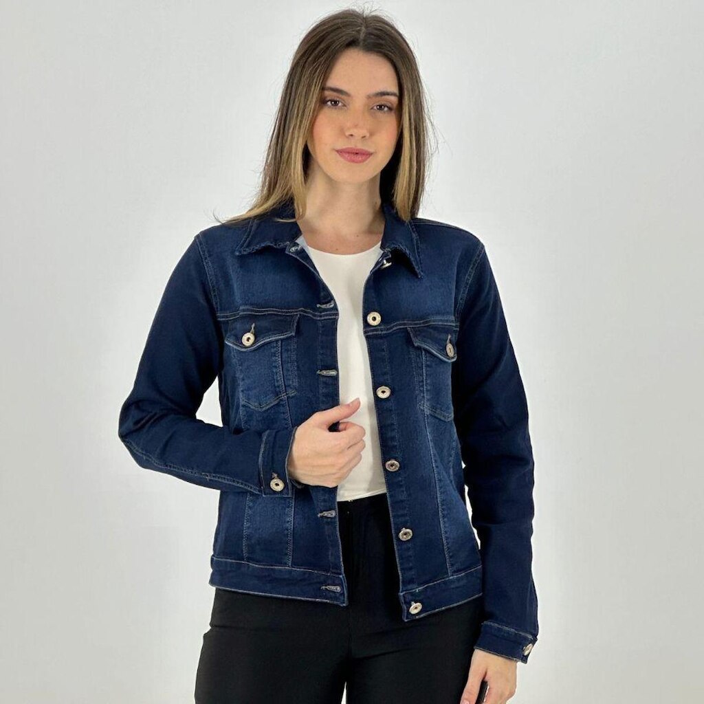 Jaqueta Riccieri Jeans Feminina