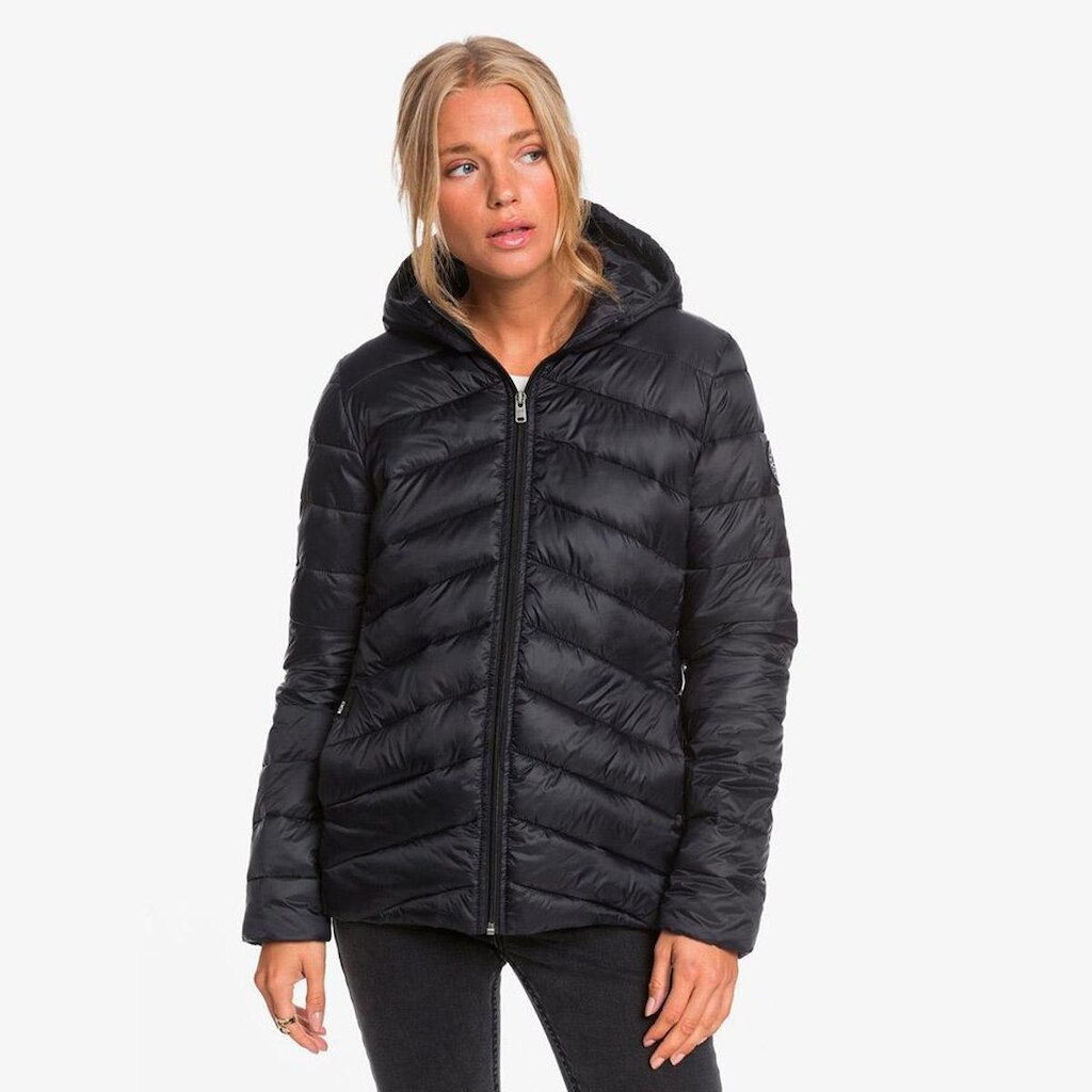 Jaqueta Roxy Coast Road Hooded Anthractive