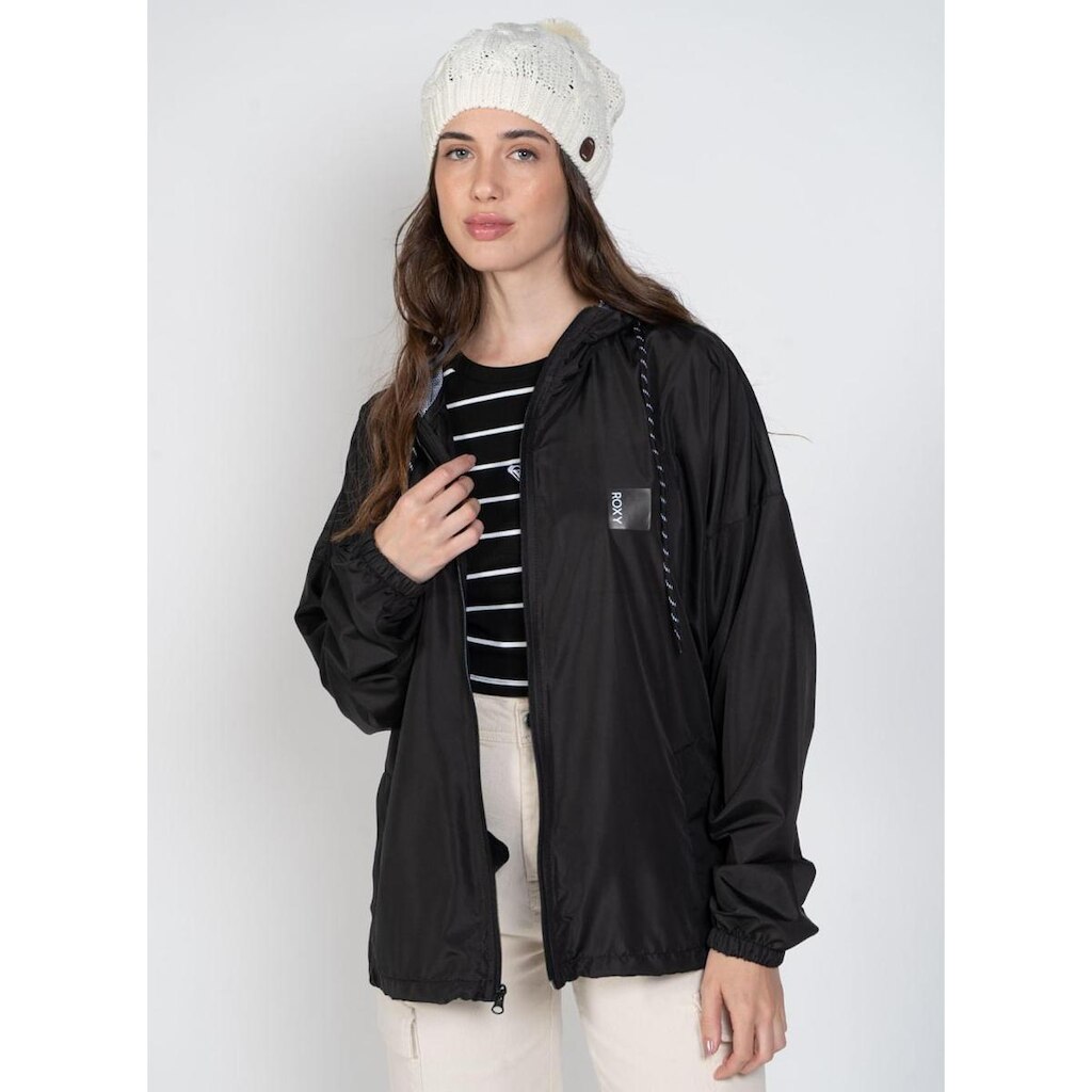 Jaqueta Roxy Let It Flow Preto-Preto-M