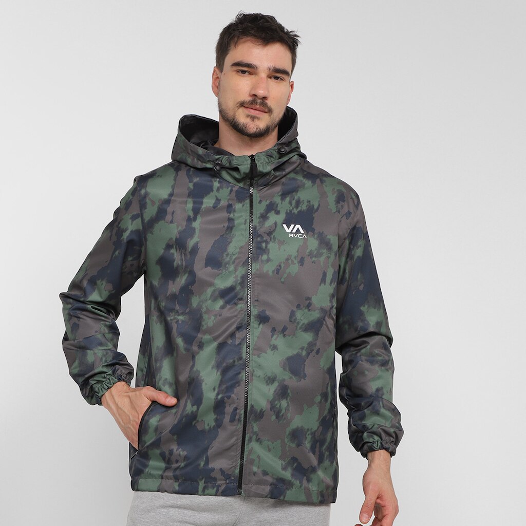 Jaqueta RVCA Outsider Packable Masculina