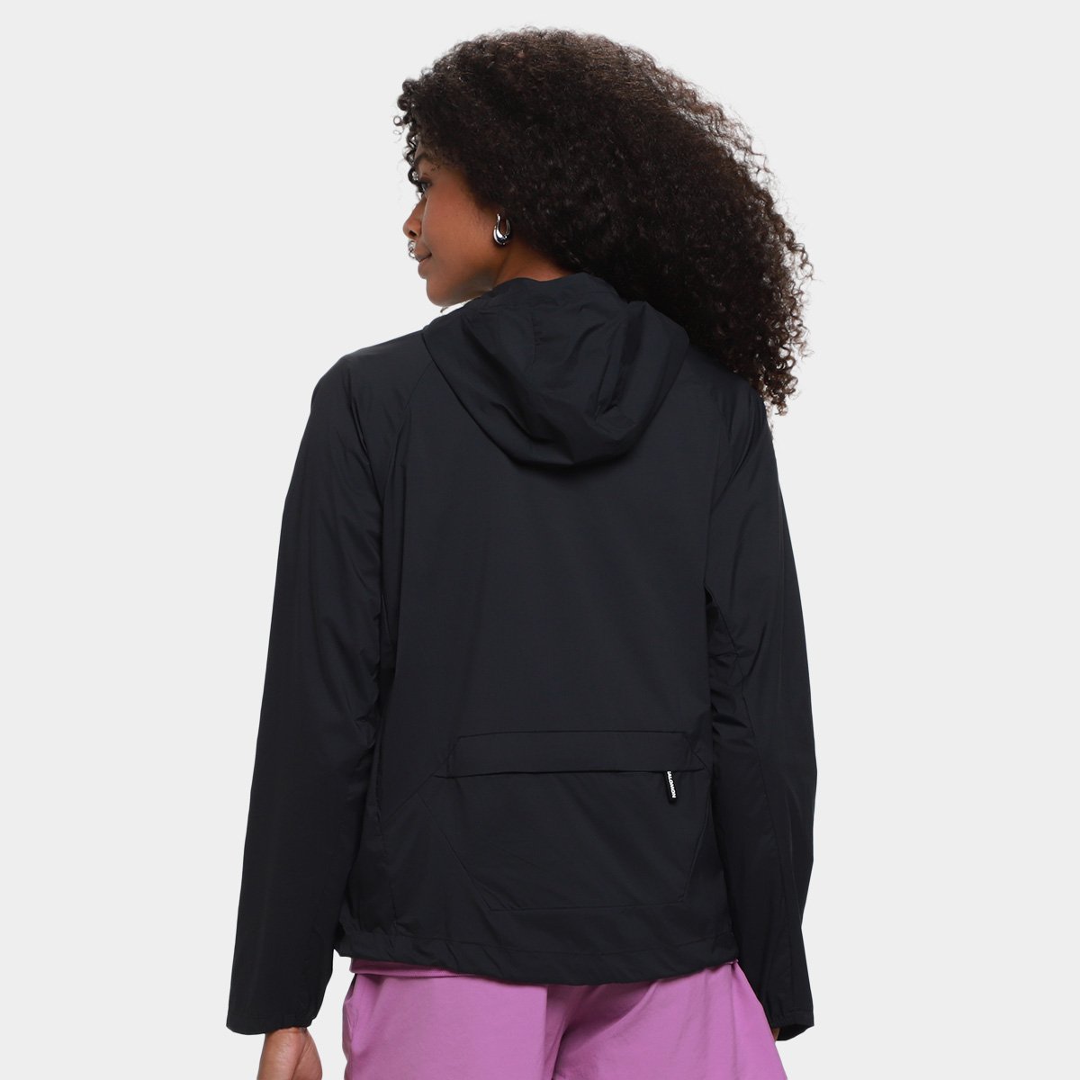 Jaqueta Salomon Outwind Fz Deep Black Feminina - 1