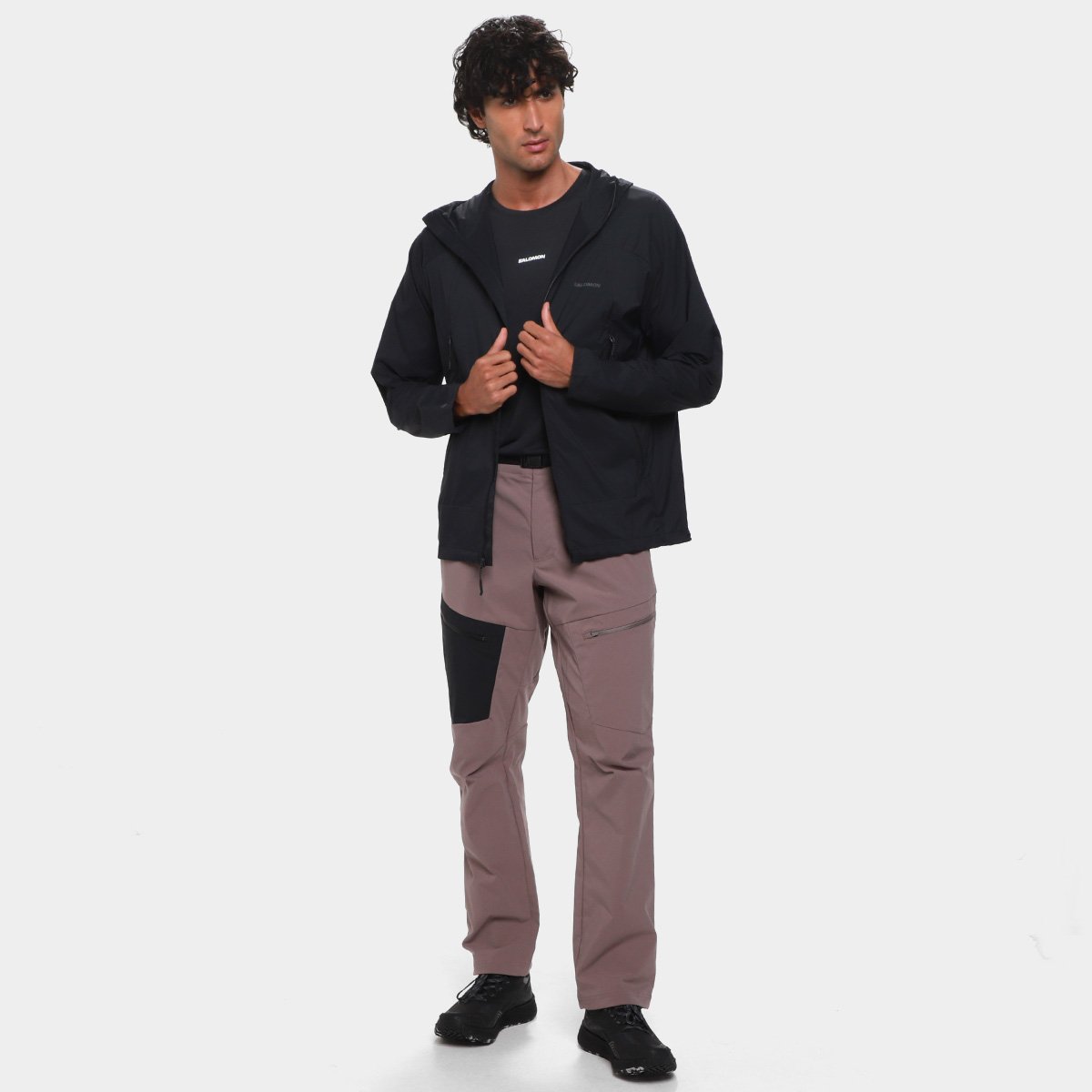 Jaqueta Salomon Outwind Fz Deep Masculina - 5