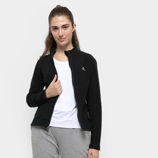Jaqueta Salomon Polar Ii Feminina - Preto Menor preço em Jaqueta Salomon Polar Ii Feminina - Preto