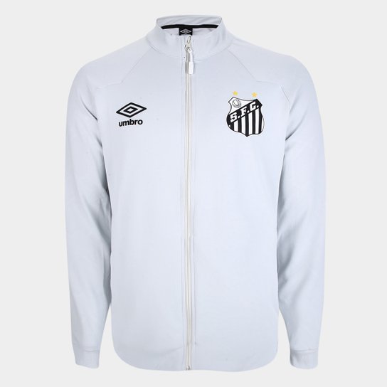Jaqueta Santos 23/24 Hino Umbro Masculina - Cinza Menor preço em Jaqueta Santos 23/24 Hino Umbro Masculina - Cinza