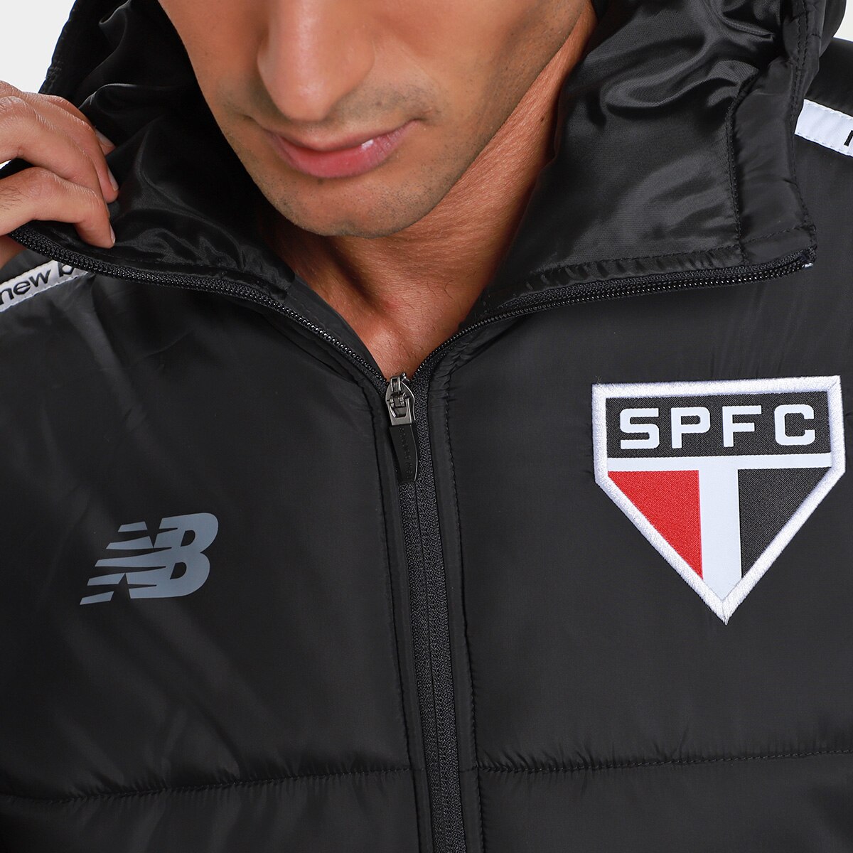 Jaqueta São Paulo 26/27 Puffer Parka New Balance Masculina - 3