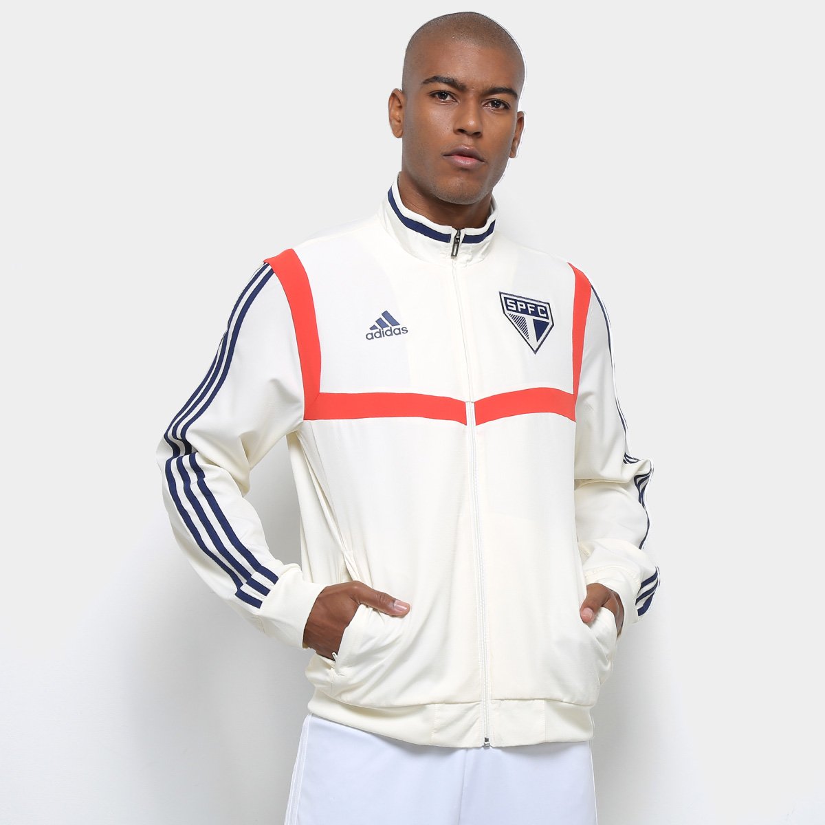 Treino Adidas Masculino Moletom Adidas SÃo Paulo Agasalho Adidas