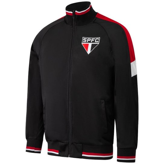 Jaqueta São Paulo Trilobal Masculina - Preto Menor preço em Jaqueta São Paulo Trilobal Masculina - Preto