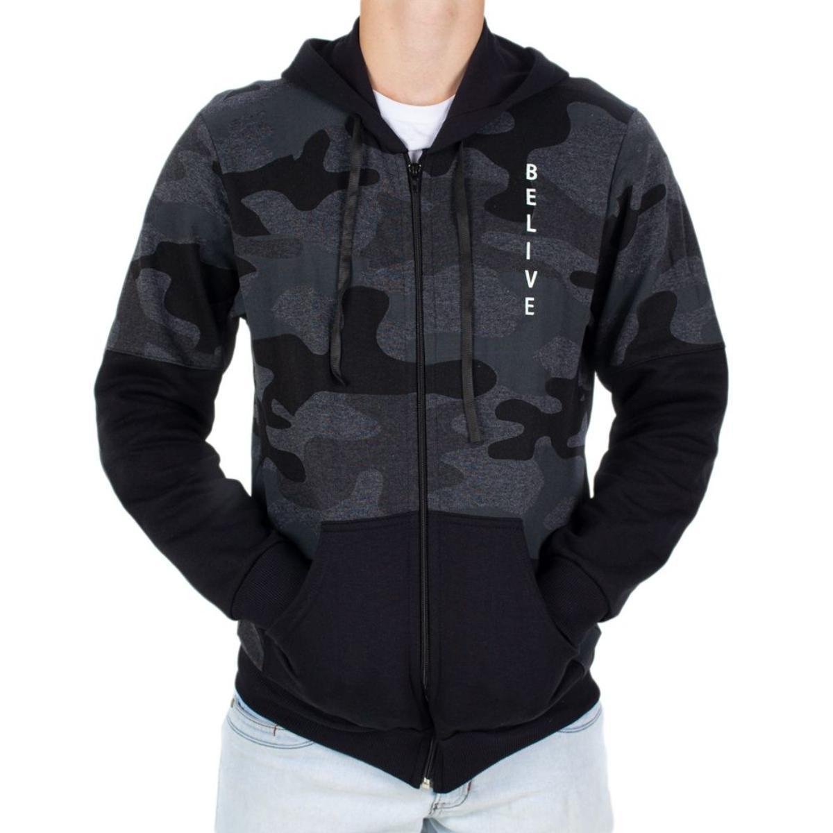 harley davidson camo moletom com capuz